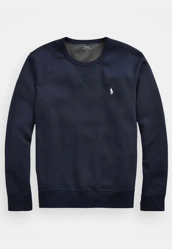 Polo Ralph Lauren Fleece Sweatshirt - Navy White Logo