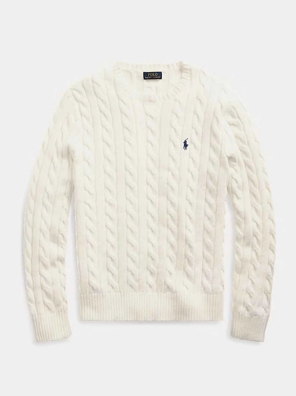 Polo Ralph Lauren Cable-Knit Sweater - White