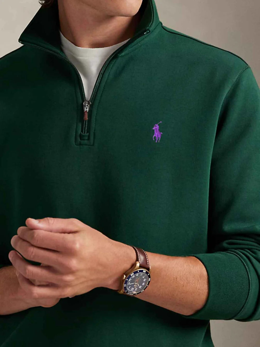 Polo Ralph Lauren - Half-Zip Pullover - Green